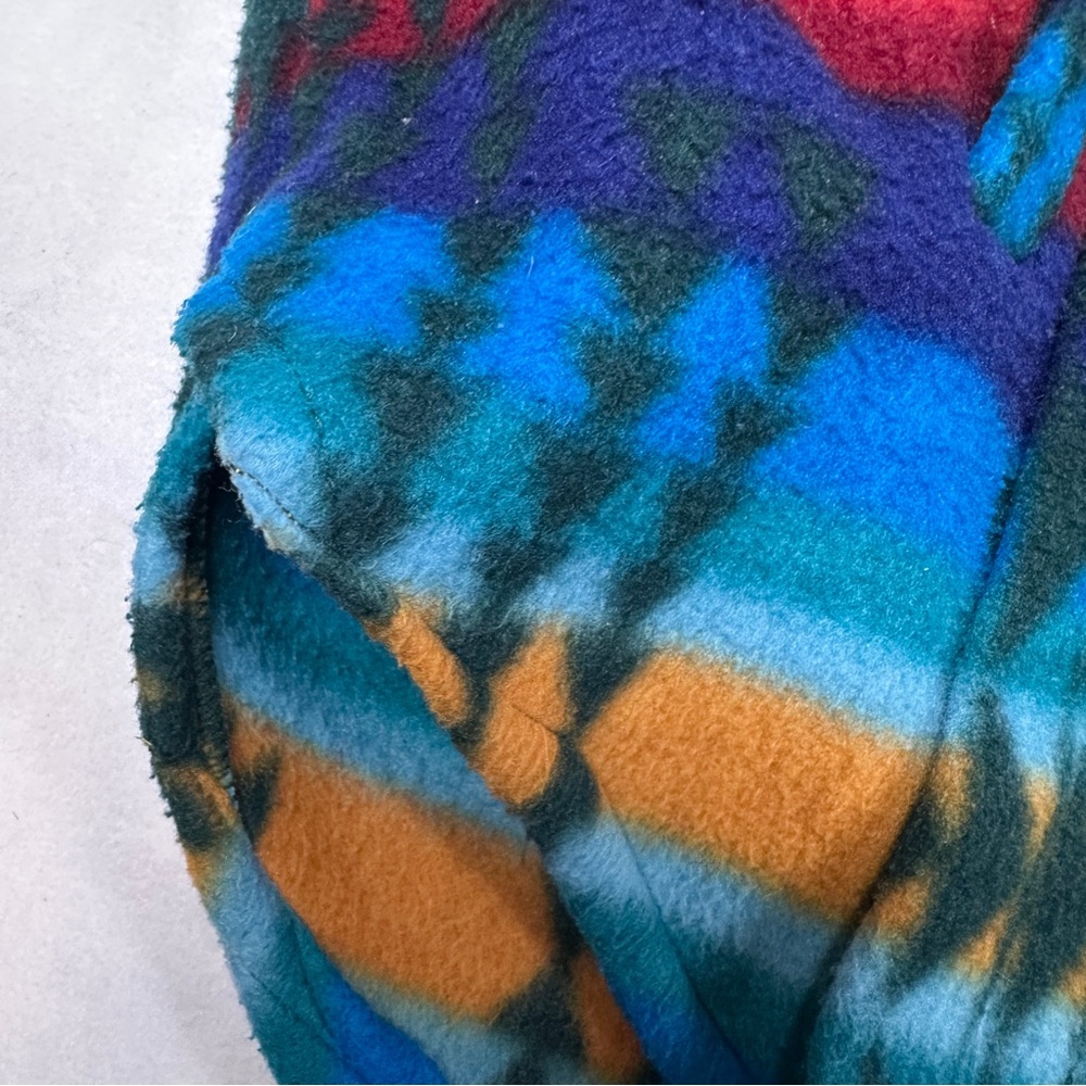 Native American Patterned Jacket Fleece Colorful … - image 8